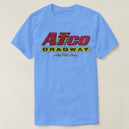 Atco Dragwayクリスマスツリー1960 Tシャツ (デザイン正面)