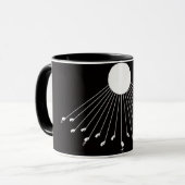 Aten God's true symbol coffee mug マグカップ (正面左)
