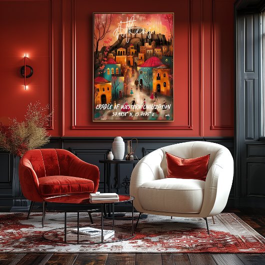 Atenas: Cuna de la Civilización Occidental ポスター