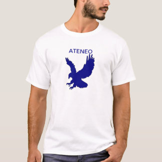 Ateneoの青のワシ Tシャツ