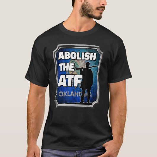 ATFの廃止～オクラホマ州旗2 Tシャツ (正面)