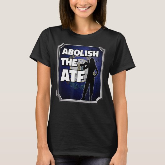 ATFの廃止~ケンタッキー州旗 Tシャツ (正面)