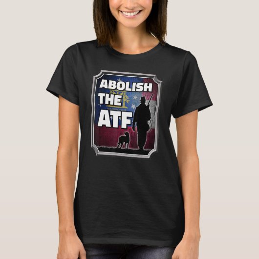 ATFの廃止~ジョージア州旗_1 Tシャツ (正面)