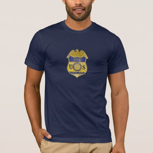 ATFアルコールたばこ及び火器 Tシャツ (正面)