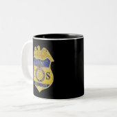 ATFアルコールタバコおよび火器 ツートーンマグカップ (正面左)