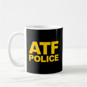 Atf警察 コーヒーマグカップ (左)