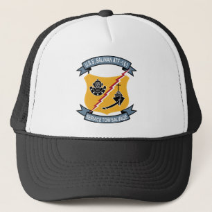 ATF-161 USS Salinan軍パッチの引っ張りの記章 キャップ