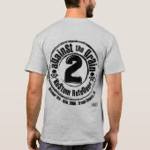 ATG 2 -基本的な灰色#2 Tシャツ (裏面)