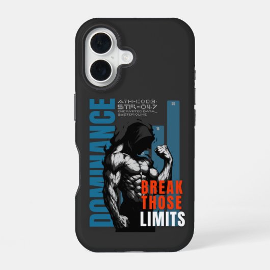 「ATH-CODE」シリーズiPhone 16ケース iPhone 16ケース (裏面)