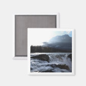 Athabasca Falls 2x2 magnet マグネット (正面/裏面)