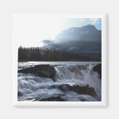 Athabasca Falls 2x2 magnet マグネット (正面)