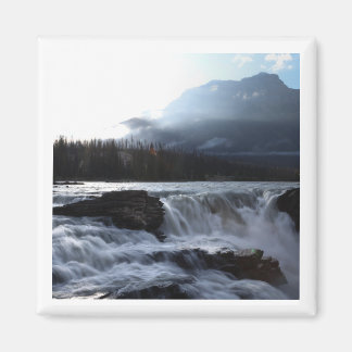 Athabasca Falls 2x2 magnet マグネット