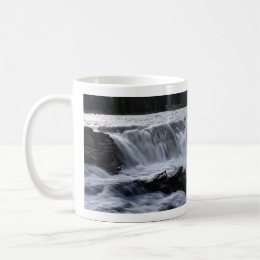 Athabasca Falls mug コーヒーマグカップ (左)