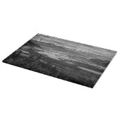 Athabasca Lookoutモノクロ風景写真 カッティングボード (角)