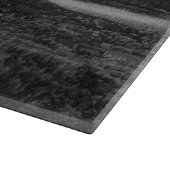 Athabasca Lookoutモノクロ風景写真 カッティングボード (角)