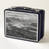 Athabasca Lookout、風景写真 メタルランチボックス (裏面)