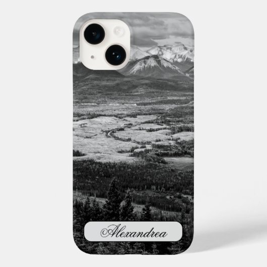 Athabasca Lookout、風景写真 Case-Mate iPhoneケース (裏面)
