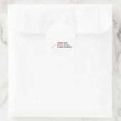 atheistA1 ラウンドシール (バッグ)