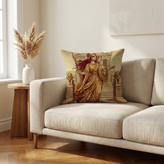Athena Greek Goddess クッション