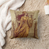Athena Greek Goddess クッション (ブランケット)