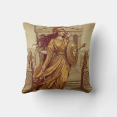 Athena Greek Goddess クッション (裏面)