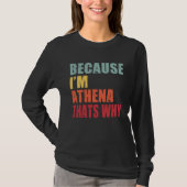 Athena I m Everyone is Talking About Athena Tシャツ (正面)