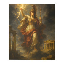 Athena's Lightning: Goddess of Wisdom & Power (Myt