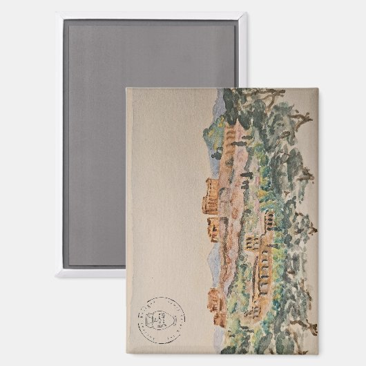 Athenian Acropolis Magnet マグネット (正面/裏面)