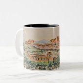 Athenian Acropolis Mug ツートーンマグカップ (正面左)