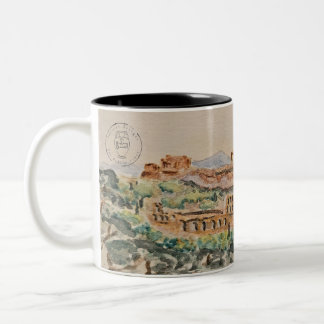 Athenian Acropolis Mug ツートーンマグカップ
