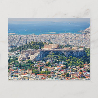 Athens from lycabettus hill  ポストカード