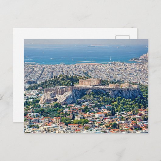 Athens from lycabettus hill  ポストカード (正面/裏面)