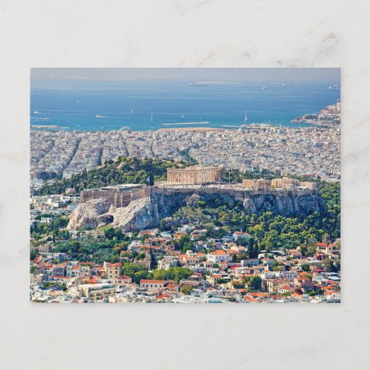 Athens from lycabettus hill  ポストカード (正面)