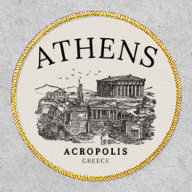 Athens Grecce  Acropolis Vintage scene