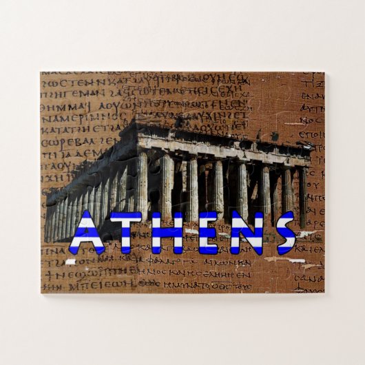 Athens Greece ジグソーパズル (横)