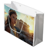 ATHENS - GREECE ラージペーパーバッグ (正面アングル)