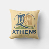 Athens Greece Acropolis Parthenon クッション (正面)