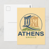 Athens Greece Acropolis Parthenon ポストカード (正面/裏面)