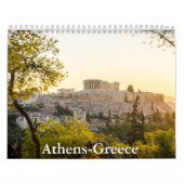 Athens-Greece Calendar カレンダー (カバー)