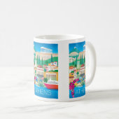 Athens, Greece Mug コーヒーマグカップ (正面右)