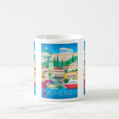 Athens, Greece Mug コーヒーマグカップ (中央)