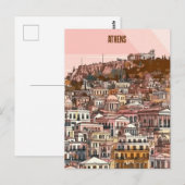 Athens Greece Travel ポストカード (正面/裏面)