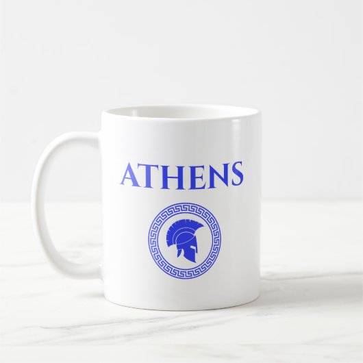 Athens Spartan コーヒーマグカップ (左)