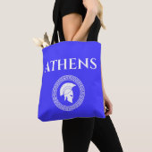 Athens Spartan トートバッグ (クローズアップ)