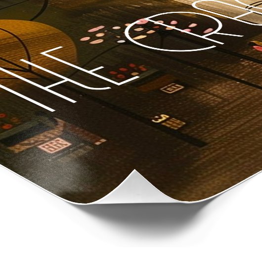 Athens: The Cradle of Civilization - Whimsical Art ポスター (コーナー)