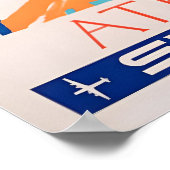 Athens Travel Poster Greece Art Greek Print Swissa ポスター (角)