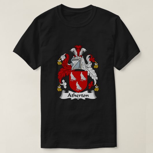 Atherton Coat of Arms - Family Crest Shirt Essenti Tシャツ (デザイン正面)
