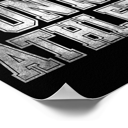 Athlete's Gonna Athlete Determination Competitive  ポスター (角)