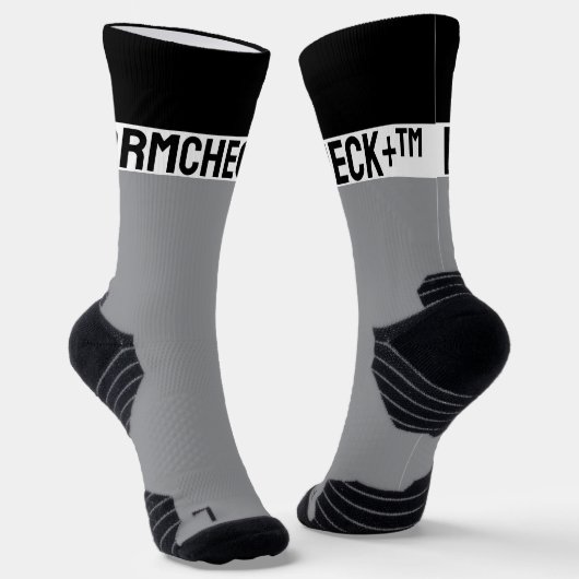 Athletic crew sock ソックス (傾斜あり)