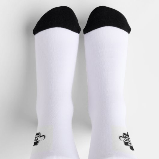 Athletic Crew Socks | Powerof3Brand ソックス (上部)